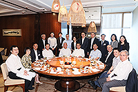 Professor Rocky S. Tuan, President and Vice-Chancellor of CUHK hosts a luncheon for MOST delegation